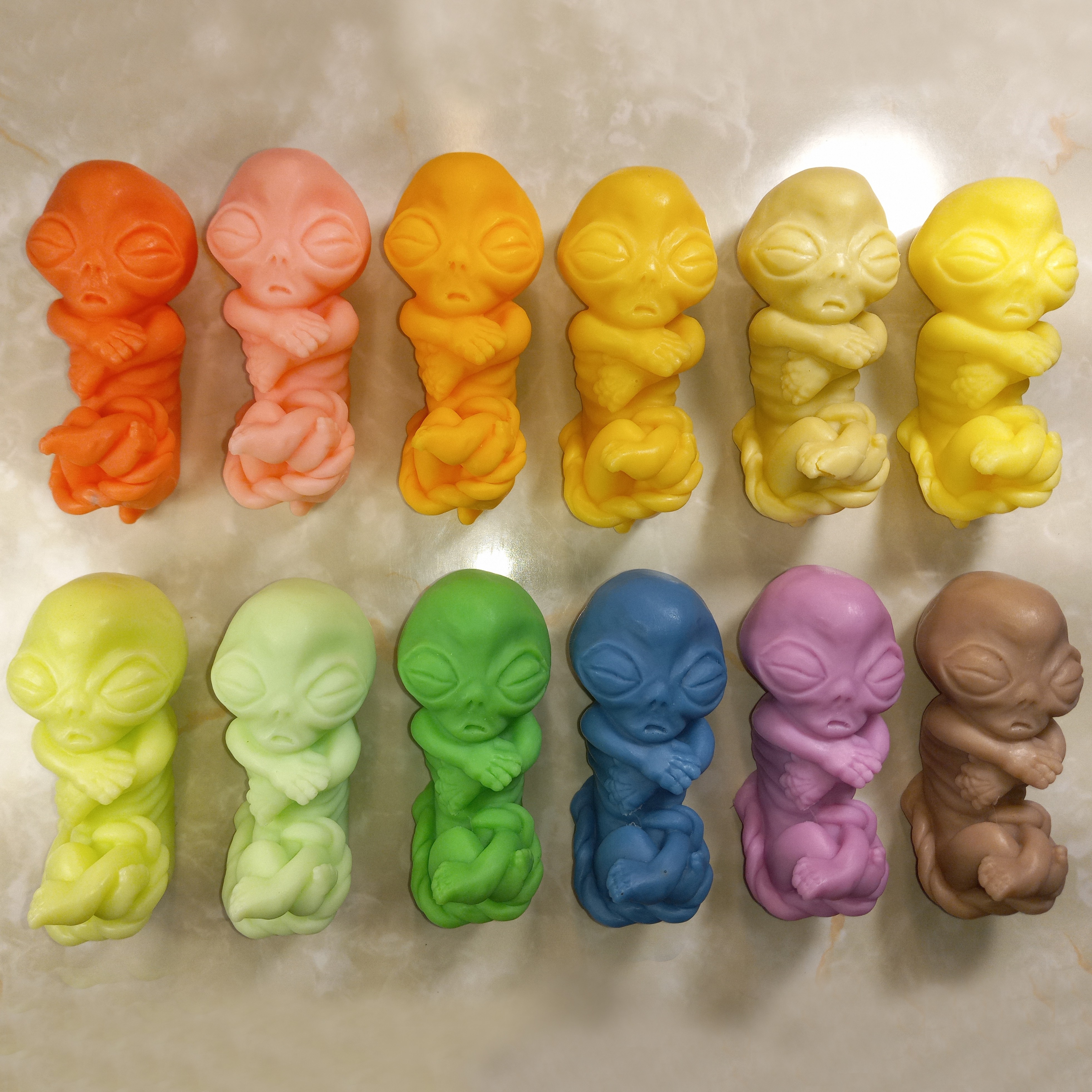 Alien Fetus Variety Pack (12 Soaps)