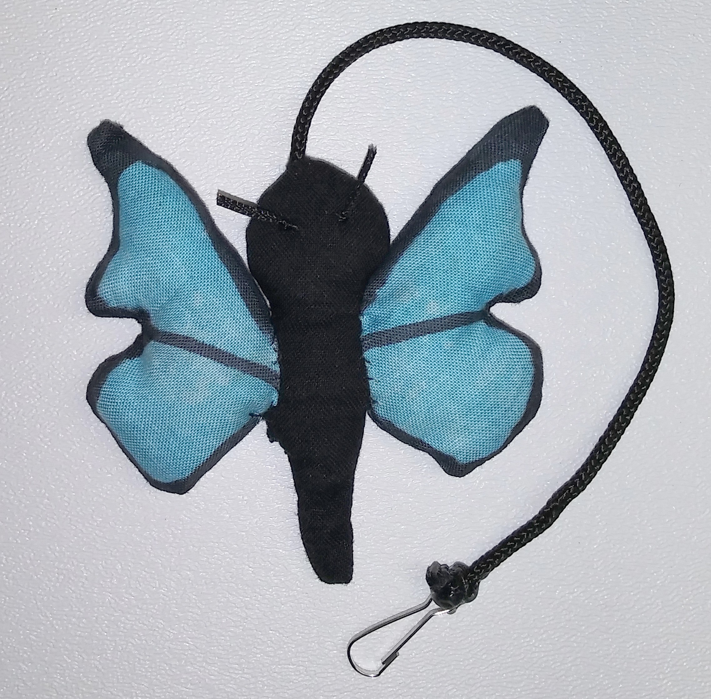 Butterfly Catnip Toy (Blue)