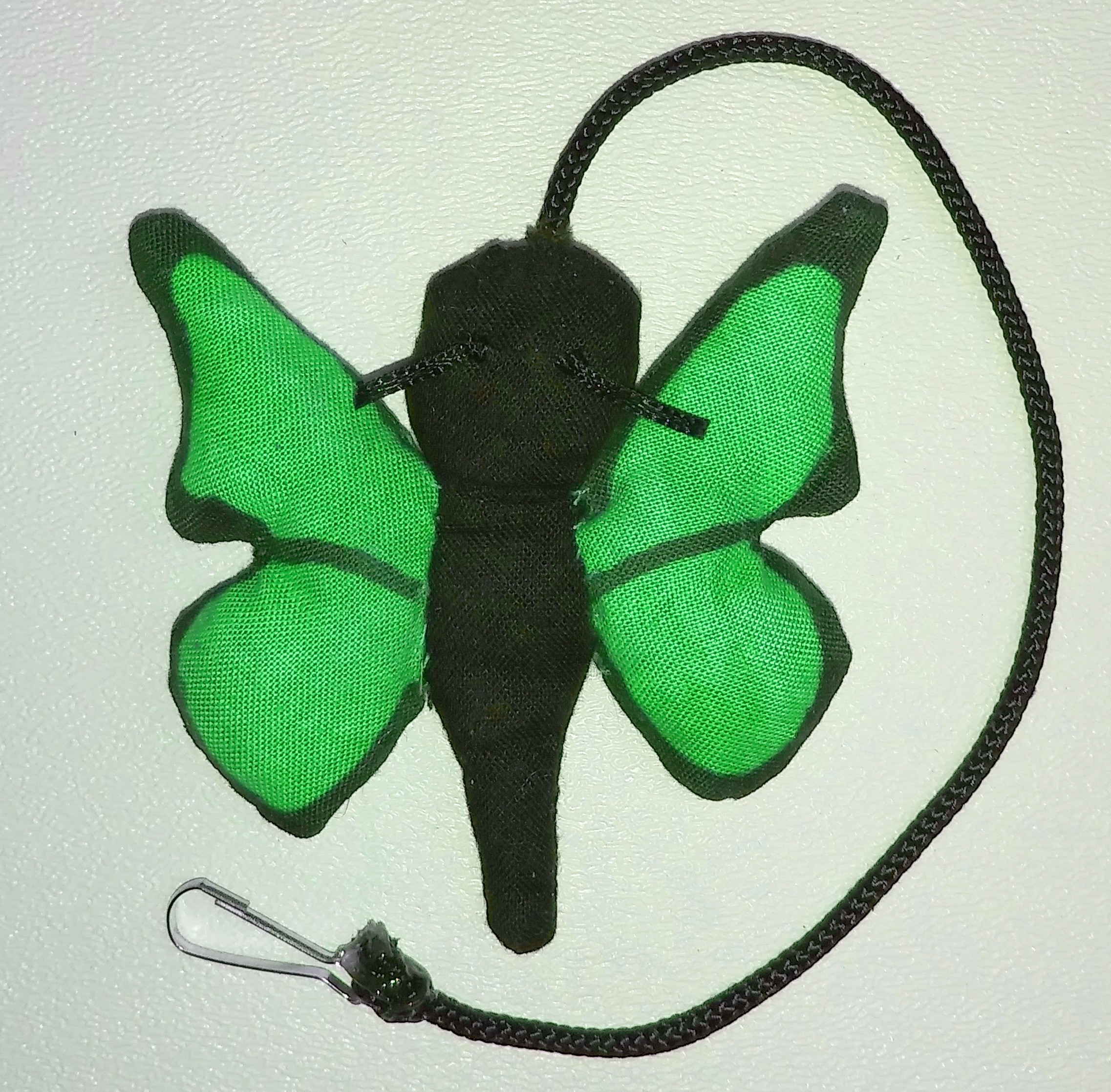 Butterfly Catnip Toy (Green)