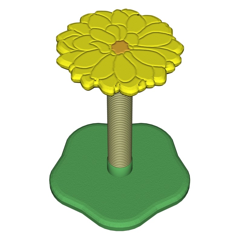 Chrysanthemum Scratch Post