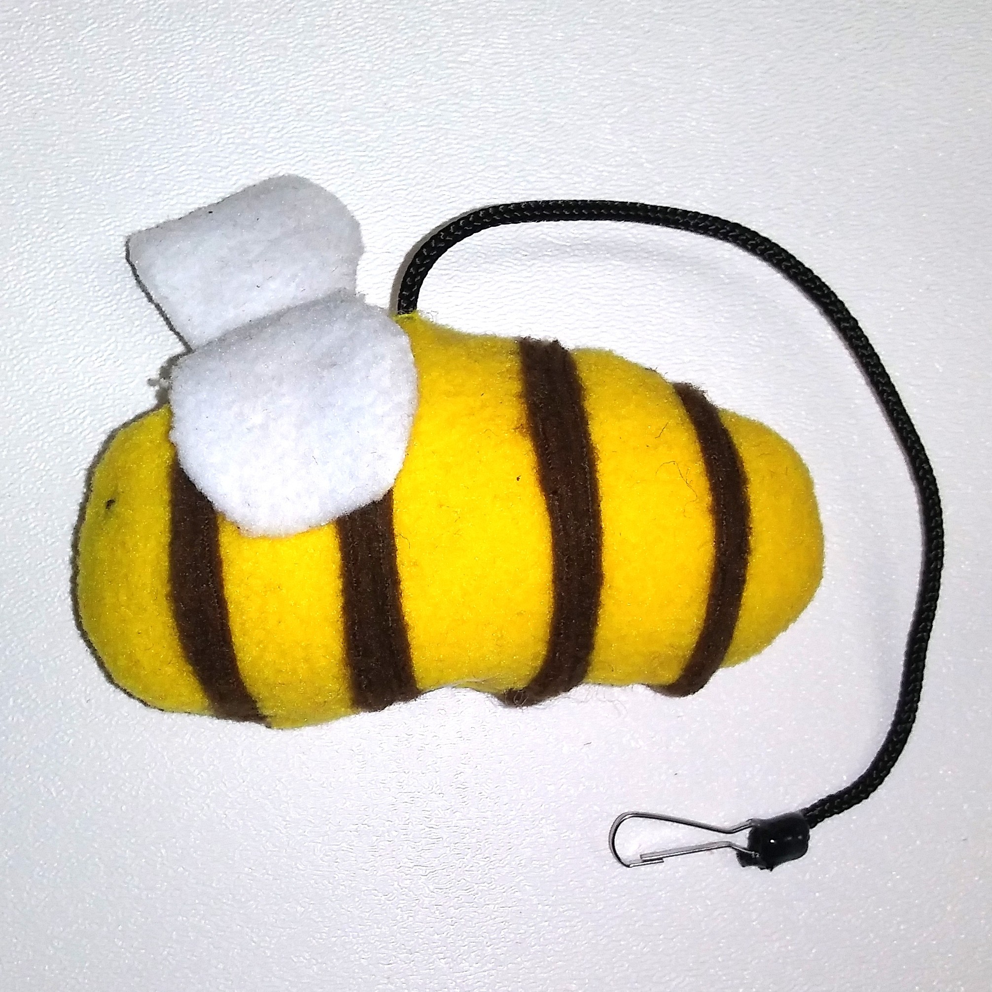 Honey Bee Catnip Toy