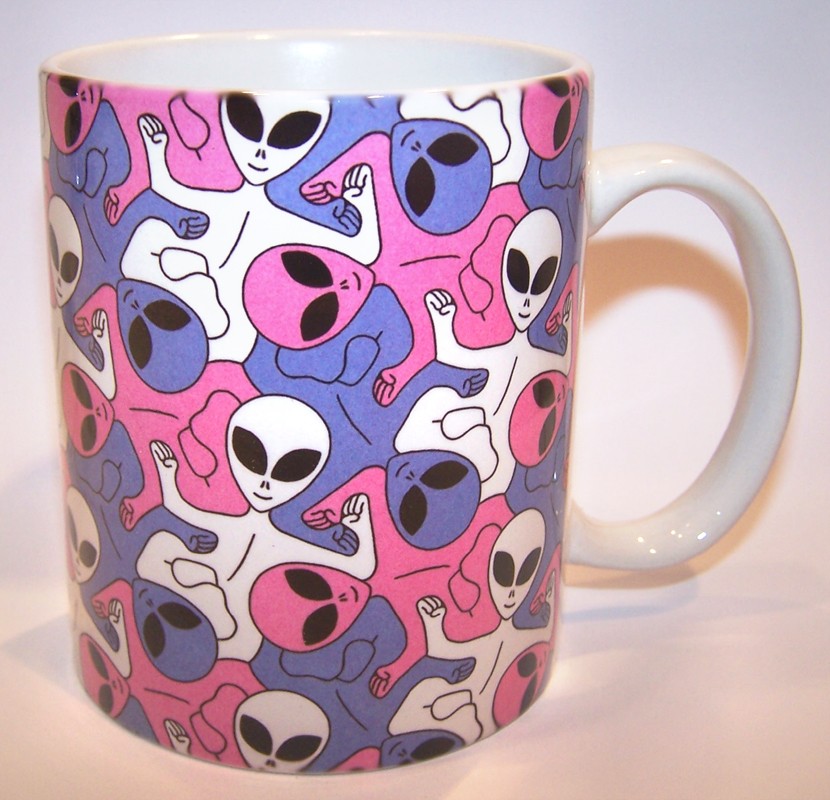 Alien Zen Coffee Mug