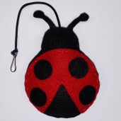 Ladybug Catnip Toy