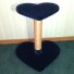 26" height in navy blue w/ natural sisal