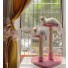 36" height in light pink w/ natural sisal