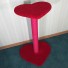 38" height in red w/ hot pink sisal