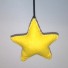 Shown hanging from black chord to show how well the chord allows the toy to hang in perfect balance by one of the star's points. Toy: Copyright inCATuated.