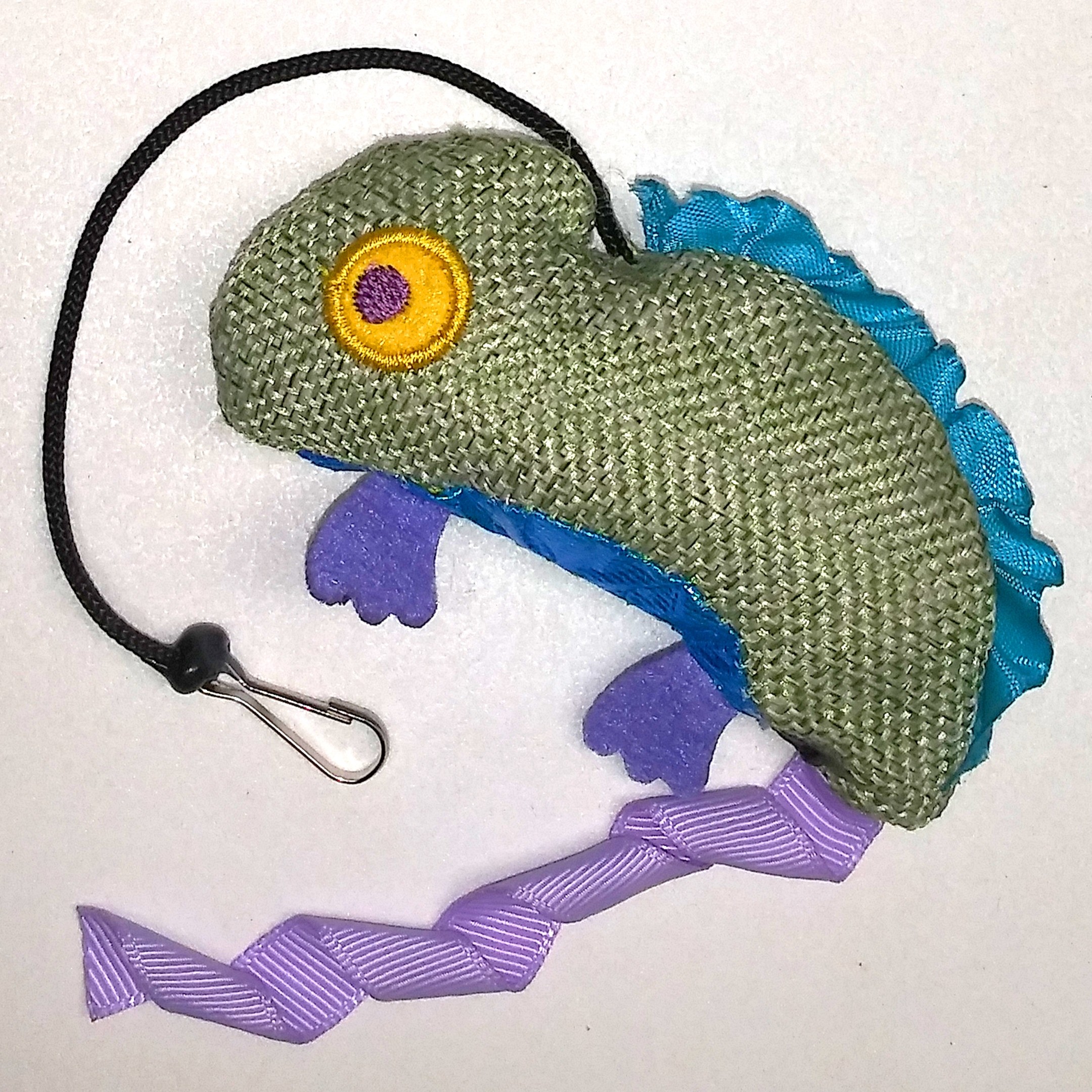 Crinkle Chameleon Catnip Toy