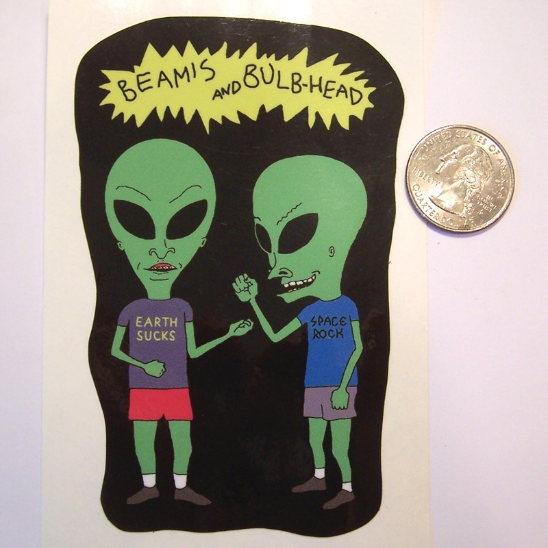 Beamis & Bulbhead Sticker
