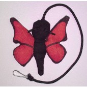 Butterfly Catnip Toy (Pink)