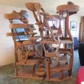 Custom Driftwood Cat Tree