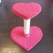 26" height in carnation w/ natural sisal