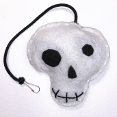 Skull Catnip Toy