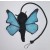 Butterfly Catnip Toy (Blue)