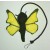 Butterfly Catnip Toy (Yellow)