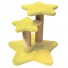 Shown here with lemon yellow carpet and natural sisal.