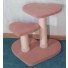 20" height in peach & cream w/ natural sisal
